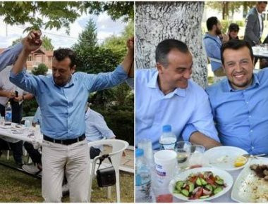 Ν.Παππάς: Χοροί και selfies με τους κατοίκους της Κοζάνης